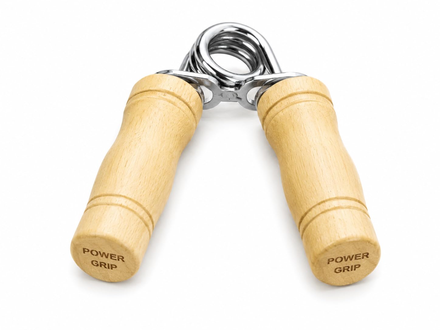 Hand Grips, Fitness Grip, Gymnastics Grip, Wooden Hand Gripper 1 Pair | WOOD GRIP-image-2