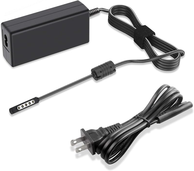 TREE.NB Surface Pro 1/2/RT Charger, 43W 12V 3.58A Power Supply Adapter with Cord for Microsoft Tablets