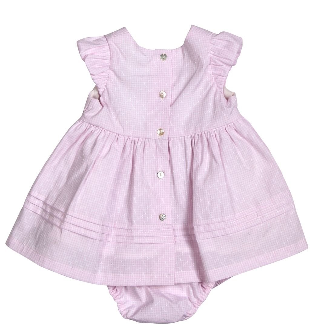 stylesilove Infant Baby Girls Pineapple Open Back Top with Ruffle Bloomers 2 pcs Outfit (90/12-18 Months)