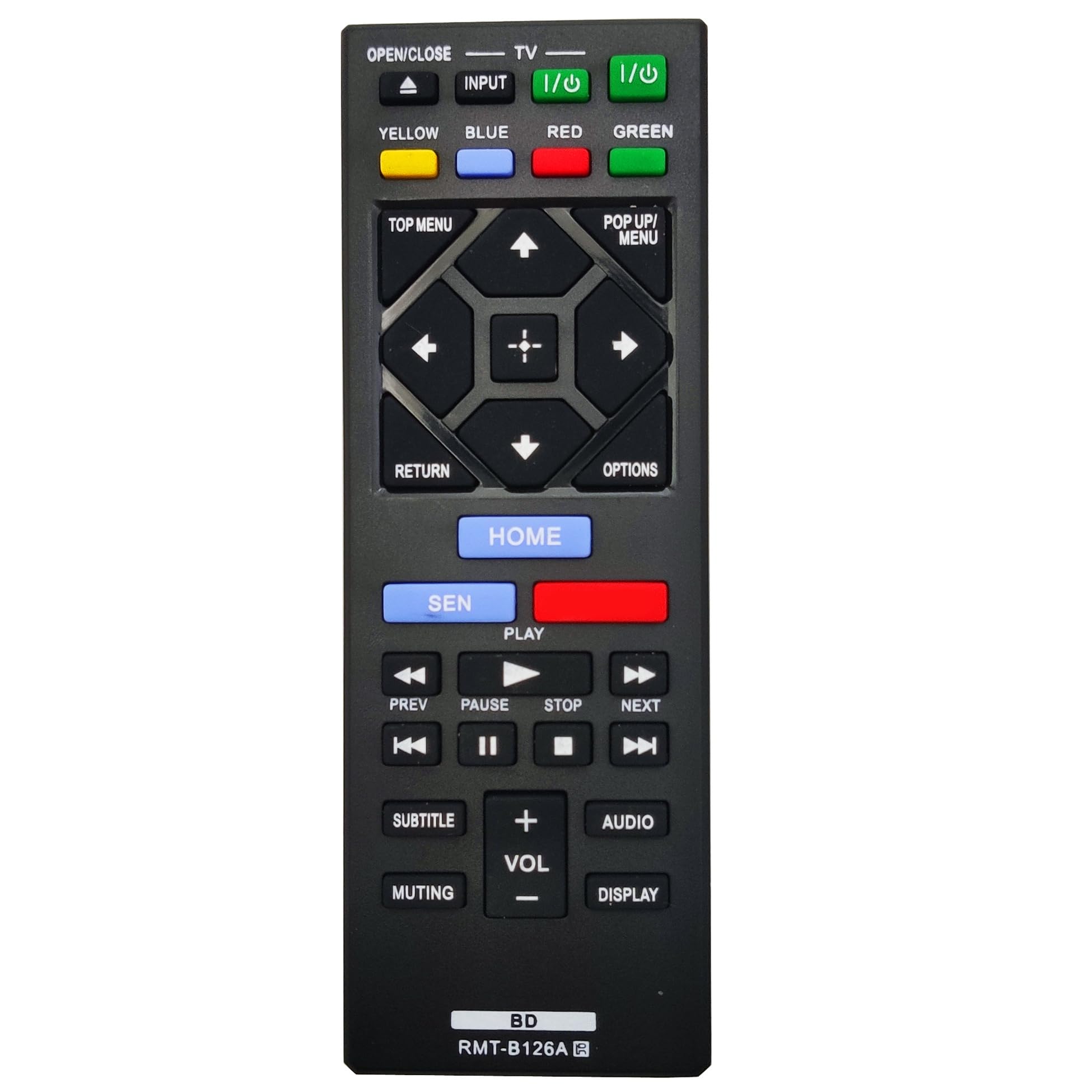 Télécommande Blu-Ray Sony en panne ? Changez pour le modèle RMT-B126A d'Intech