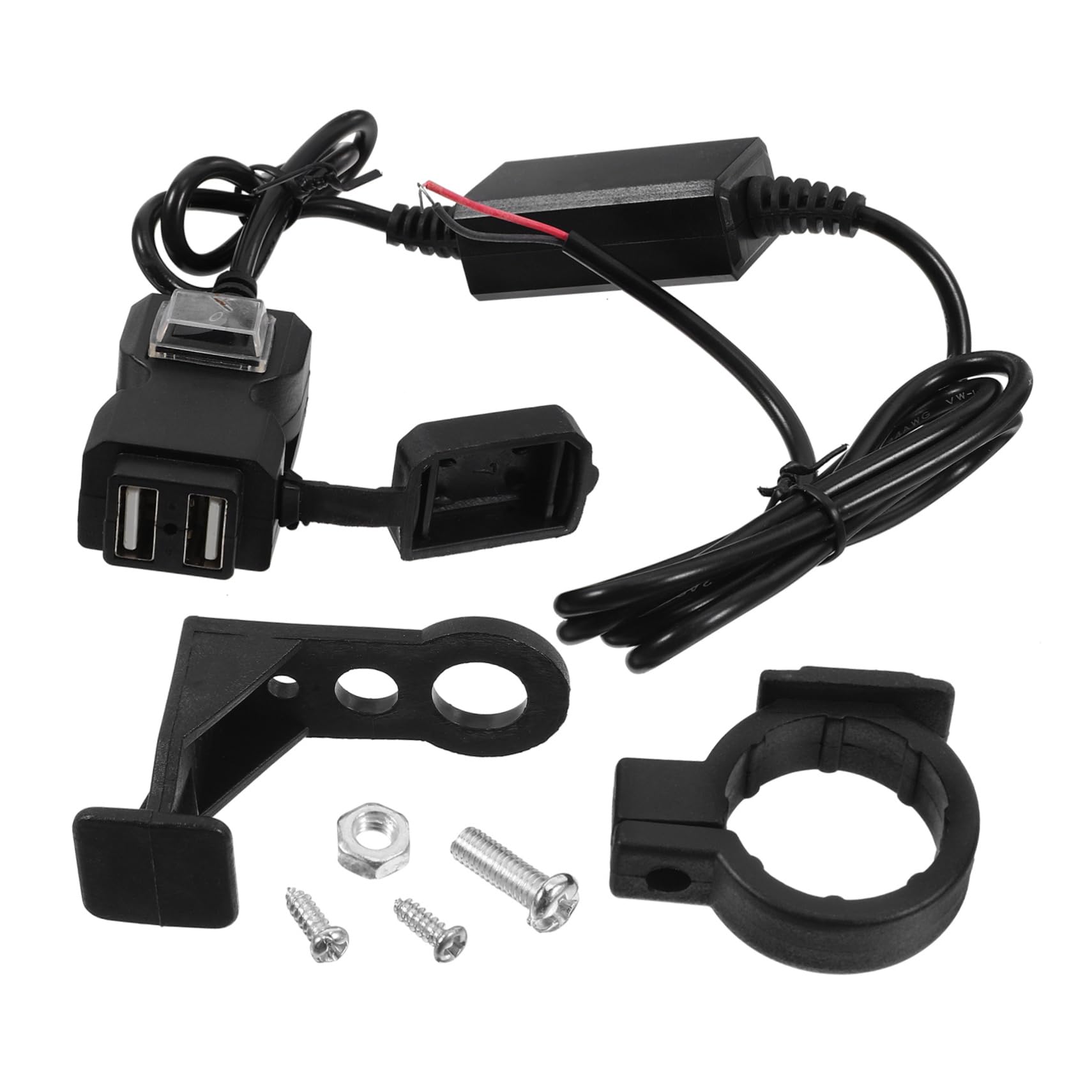 BUGUUYO Motorcycle Phone Charger 12v USB a Outlet Type a Motorbike Accessory Fast Charger