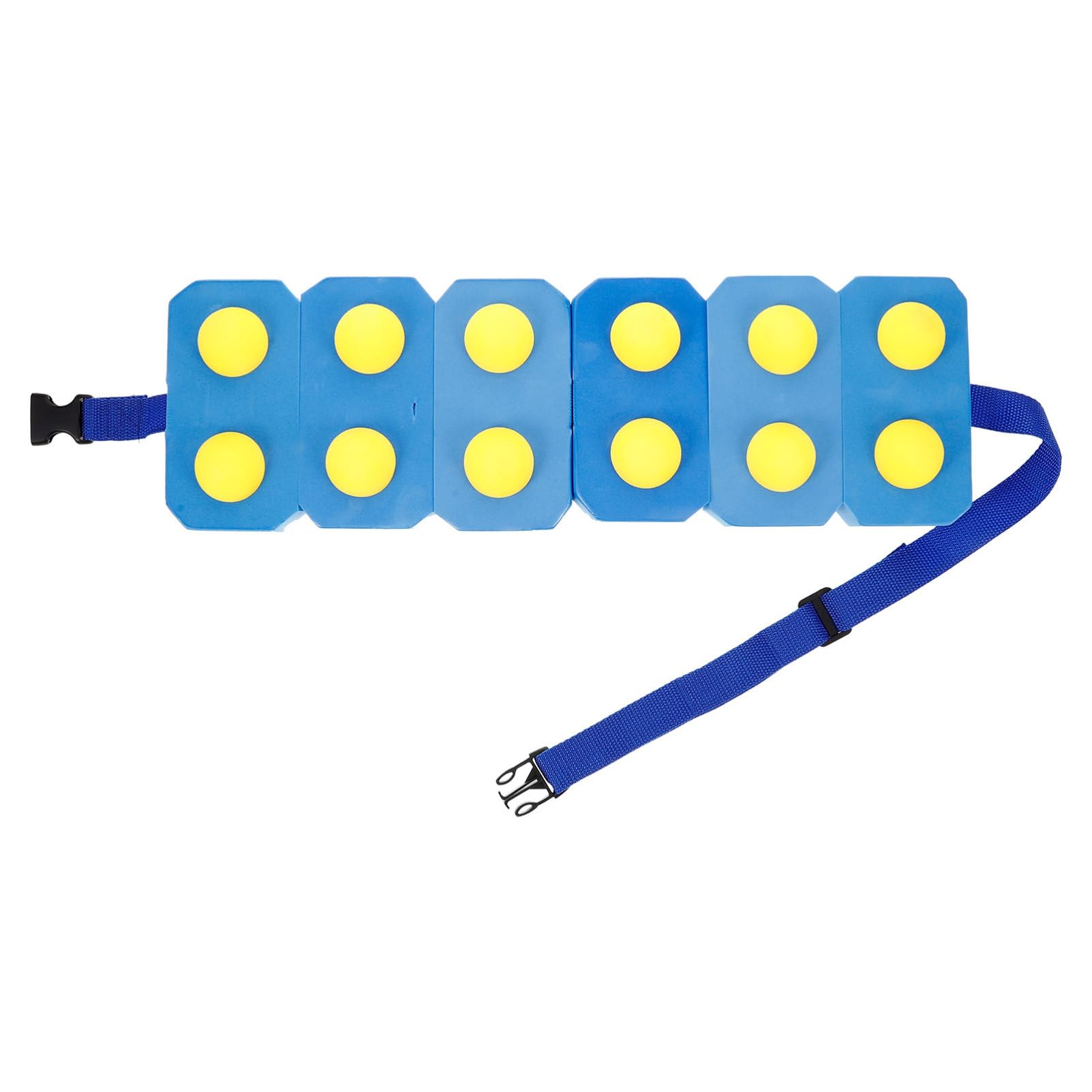 BESPORTBLE Eva Swim Floatation Belt for Adults Adjustable Swimming Training Equipment Durable Support for Confidence Skill Development for Pool Exercise Safety Blue