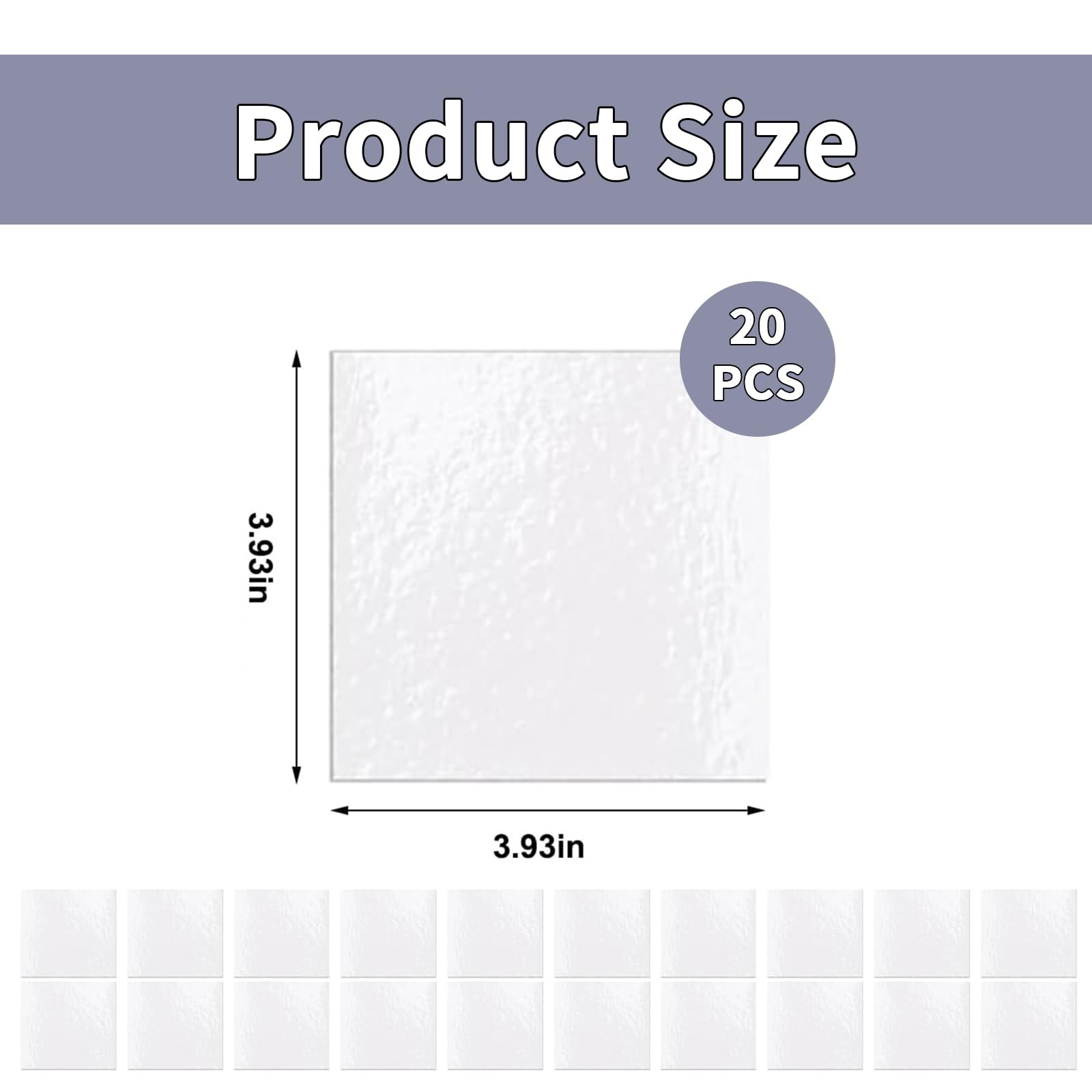 Sous Tapis Antidérapant 10x10 cm 10 Paires Anti Derapant Fixation Nappe Positionnement