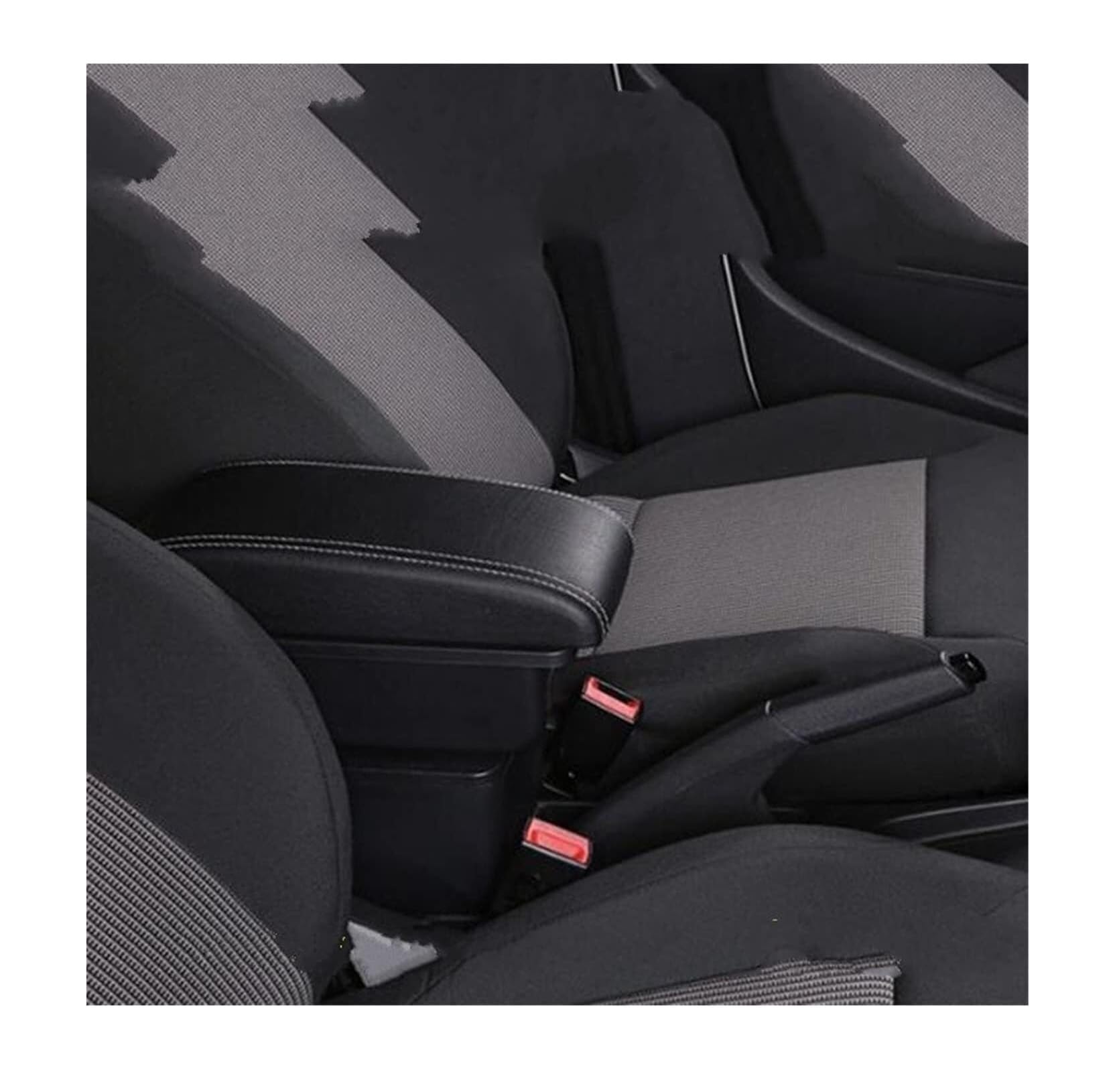 Rehausseur d'accoudoir de voiture Compatible avec Suzuki Pour Ignis 2005-2022 : Boîte d'accoudoir multifonctionnelle port USB