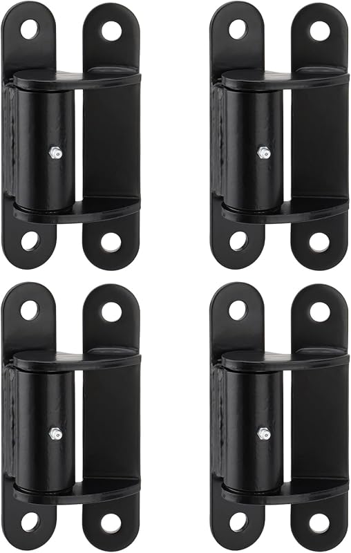 7" Bolt-on Gate Hinge Heavy Duty 4 Pack | Weld on Gate Hinge Up to 1100 Pounds