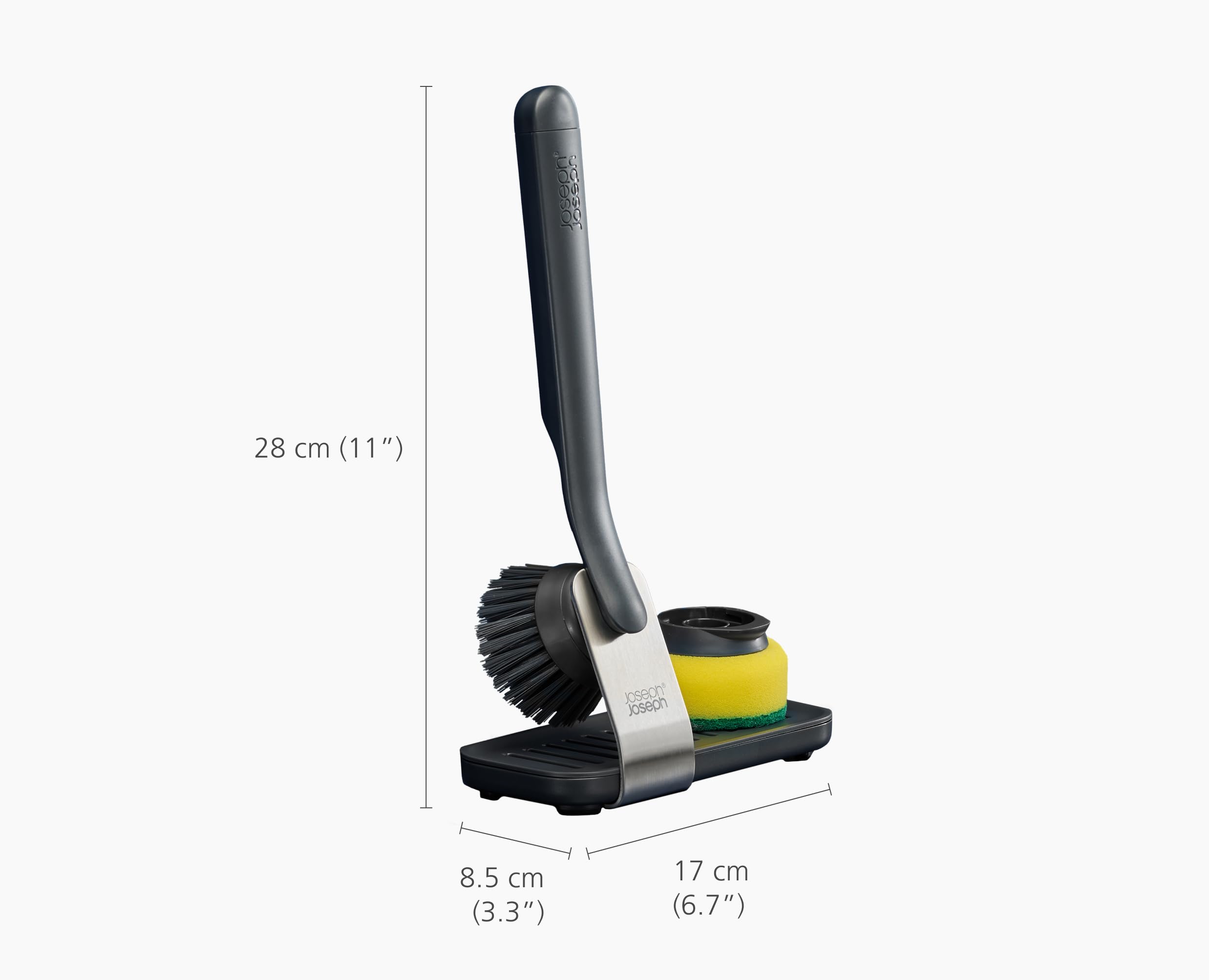 Amazon.com: Joseph Joseph SinkTech Dish Brush and Sponge Set with