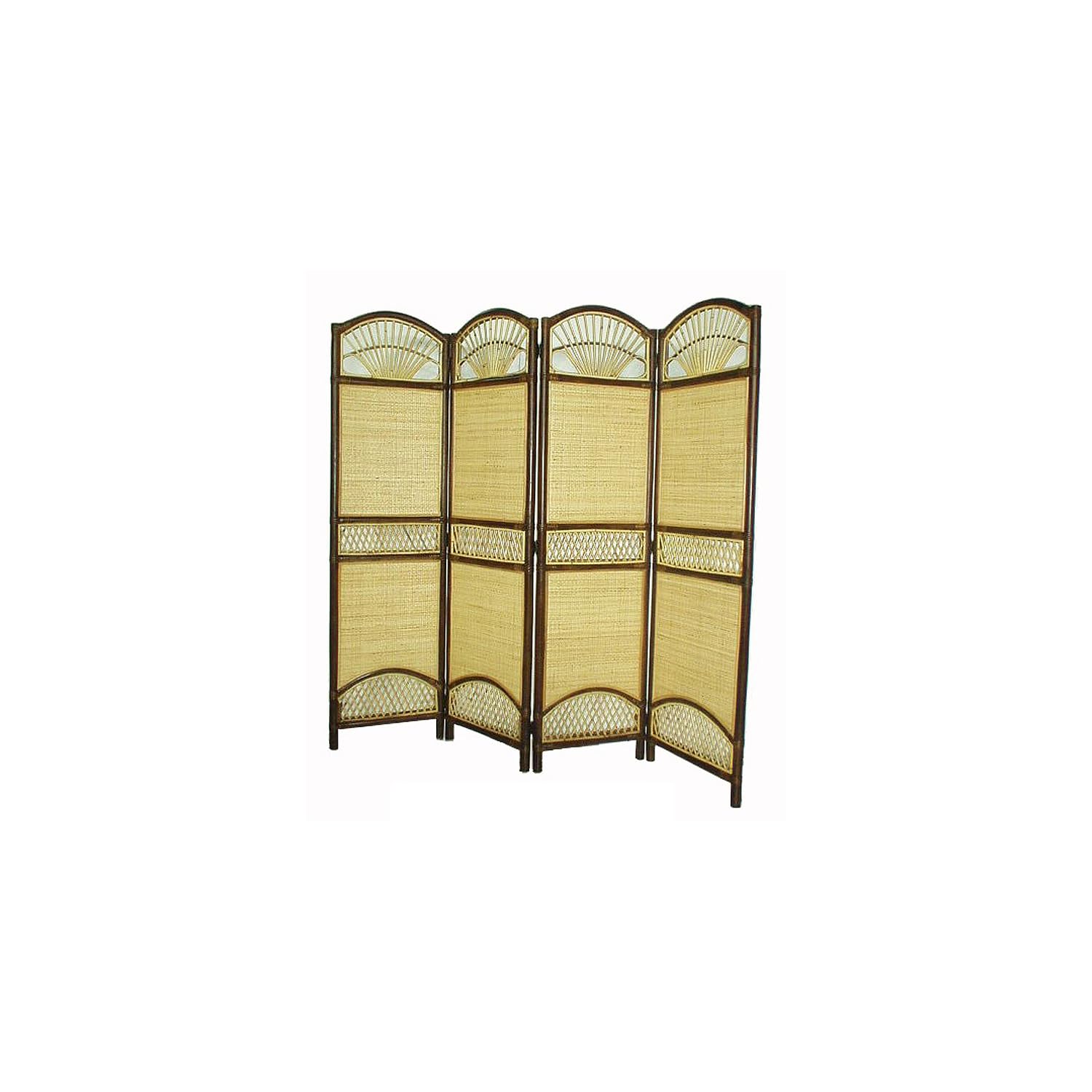 Rattan Screen Room Divider