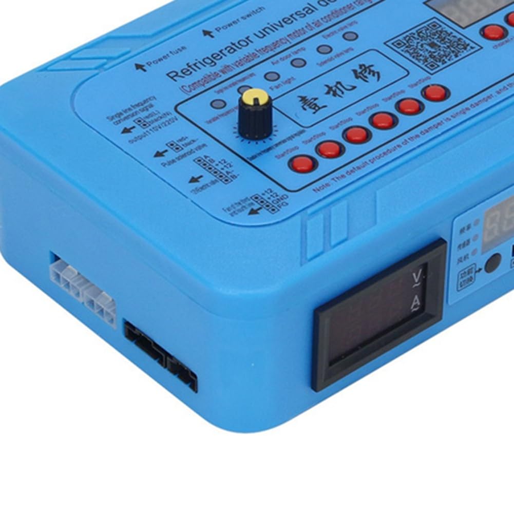 Detector de Compresor de Refrigerador con Inversor Universal 18 en 1 de 220 V, Compuerta de Ventilador, Placa Inversora, Comprobador de Fallas de Válvula Solenoide.