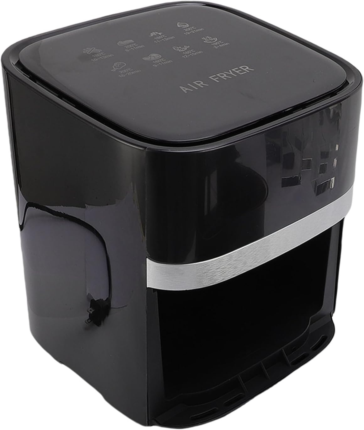 Yosoo Large Capacity Visual Window Color Display Fully Automatic Electric Fryer Cooker, Chicken French Fries, Kitchen