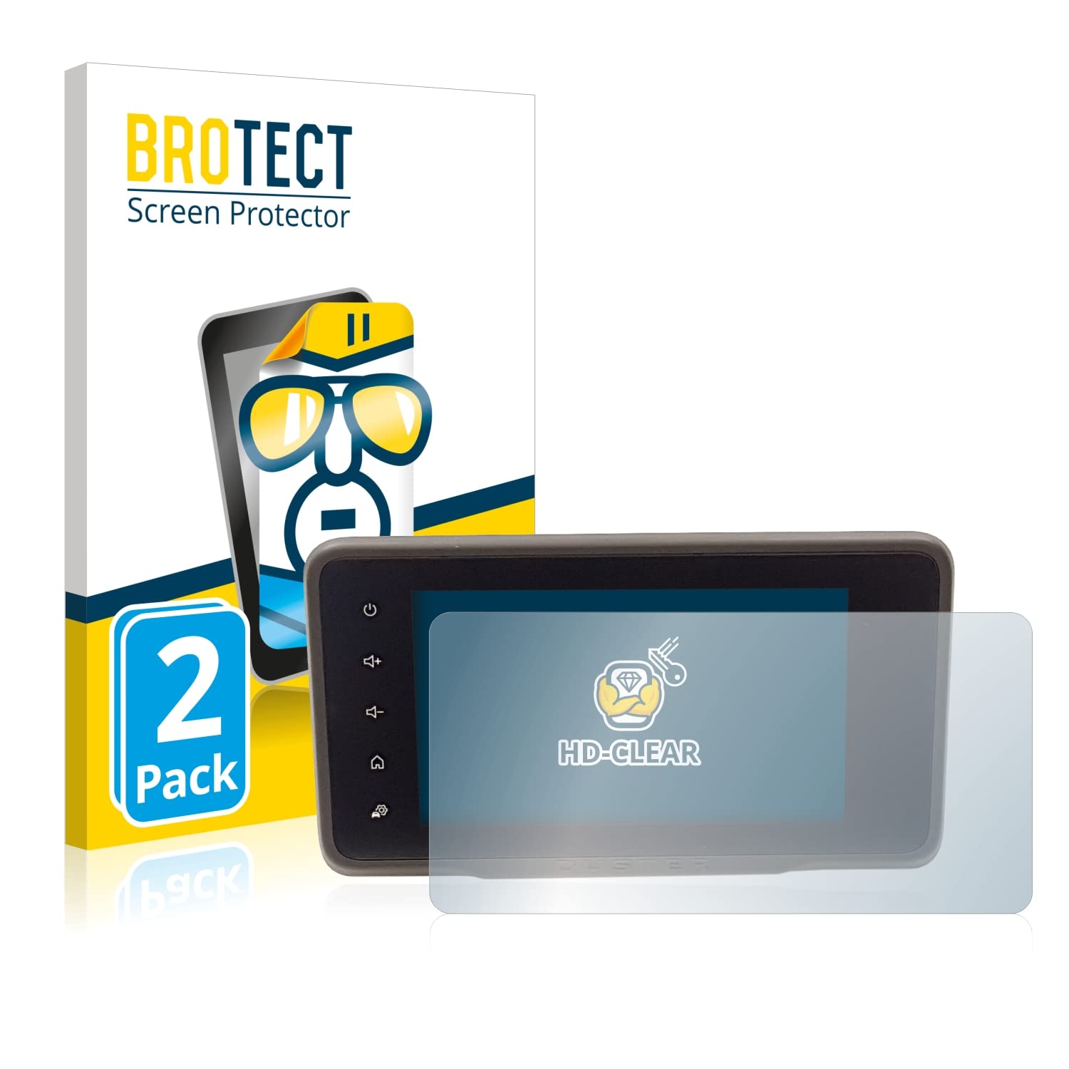 BROTECT Protector Pantalla Anti-Reflejos Para Dacia Duster 2