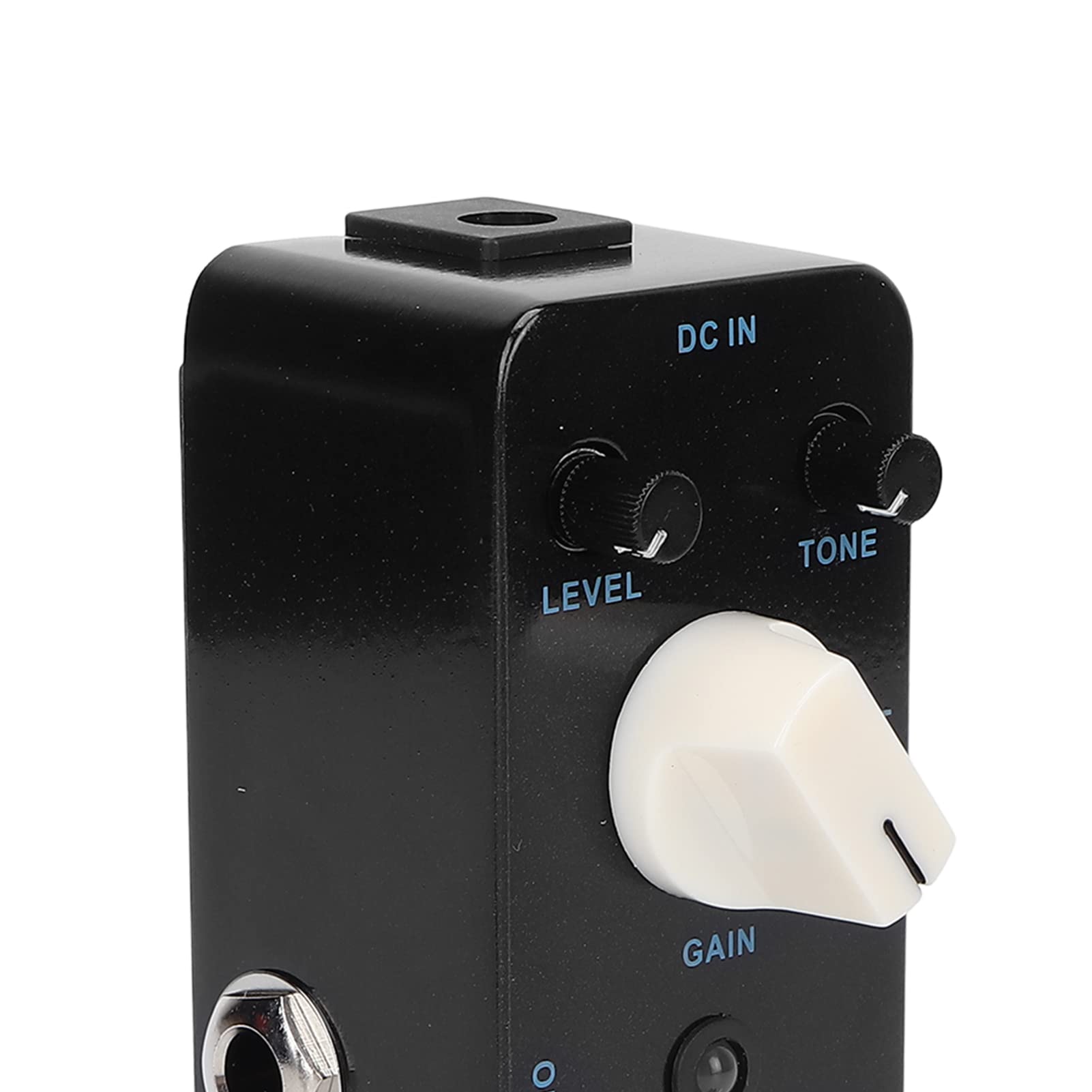 Pedale effetto Blues Crab Classic Overdrive Mini accessorio per strumento singolo Pedale effetto chitarra con guscio in metallo nero per musicisti chitarristi