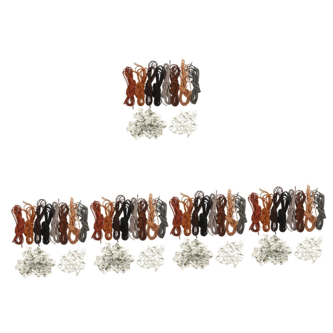 Cabilock 5sätze Retro Schmuckset Schnur Für Halsketten Und Armbänder Farben Für Schmuckherstellung Und Kreative Bastelprojekte Hautfreundlich Und Vielseitig