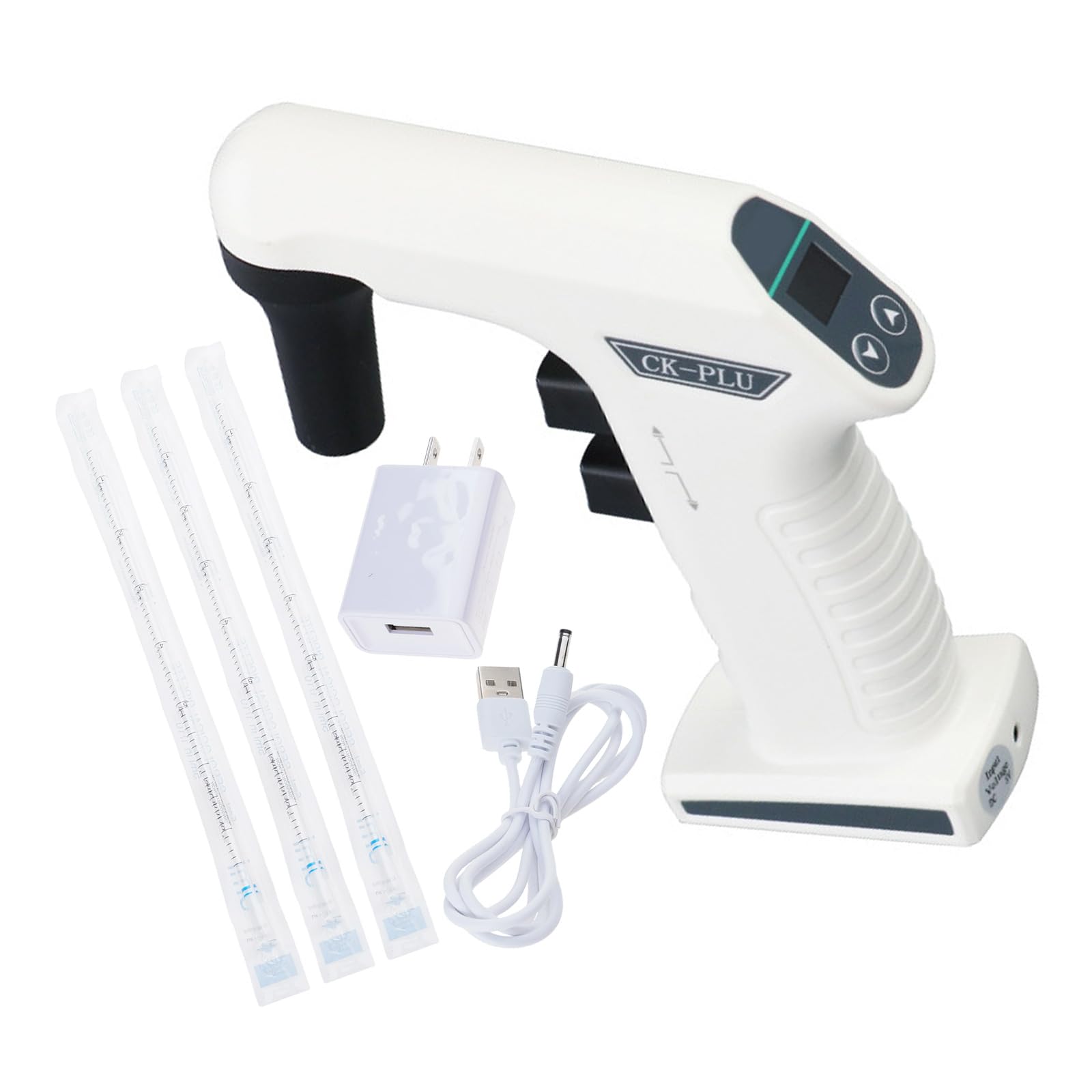 Aspiratore elettrico ad alta capacità con display LCD 0.45μm Filtro e modalità effluente per applicazioni di laboratorio Pipetter ricaricabile da laboratorio