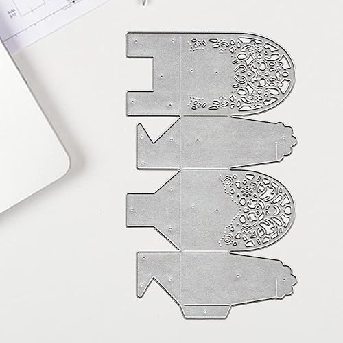 Miniatura 4 de Caja de regalo 3D troqueles para hacer tarjetas, caja de dulces hueca de flores para álbumes de recortes en papel de liquidación, decoración de
