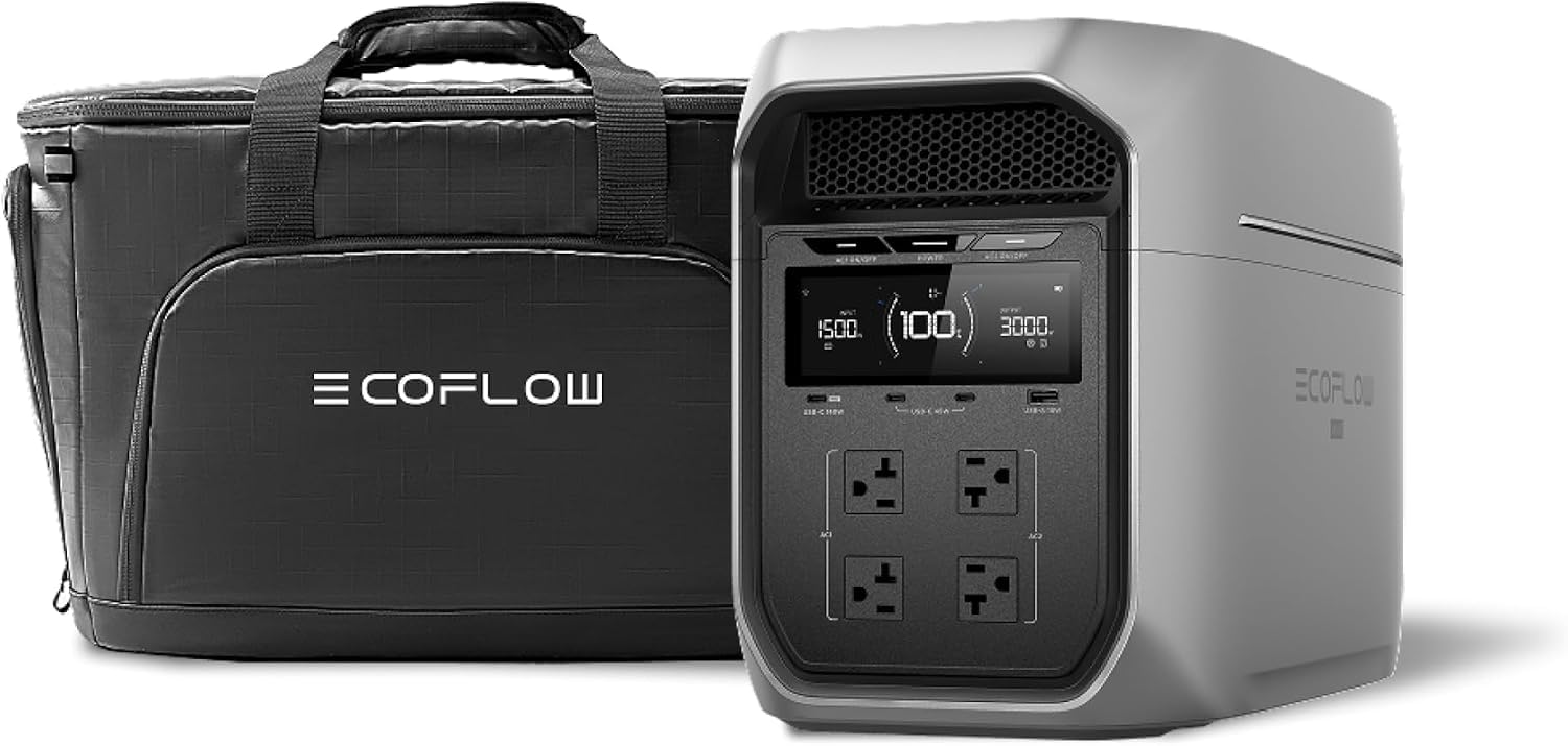 Amazon.co.jp: EcoFlow ポータブル電源 DELTA 3 Max Plus+収納バッグ