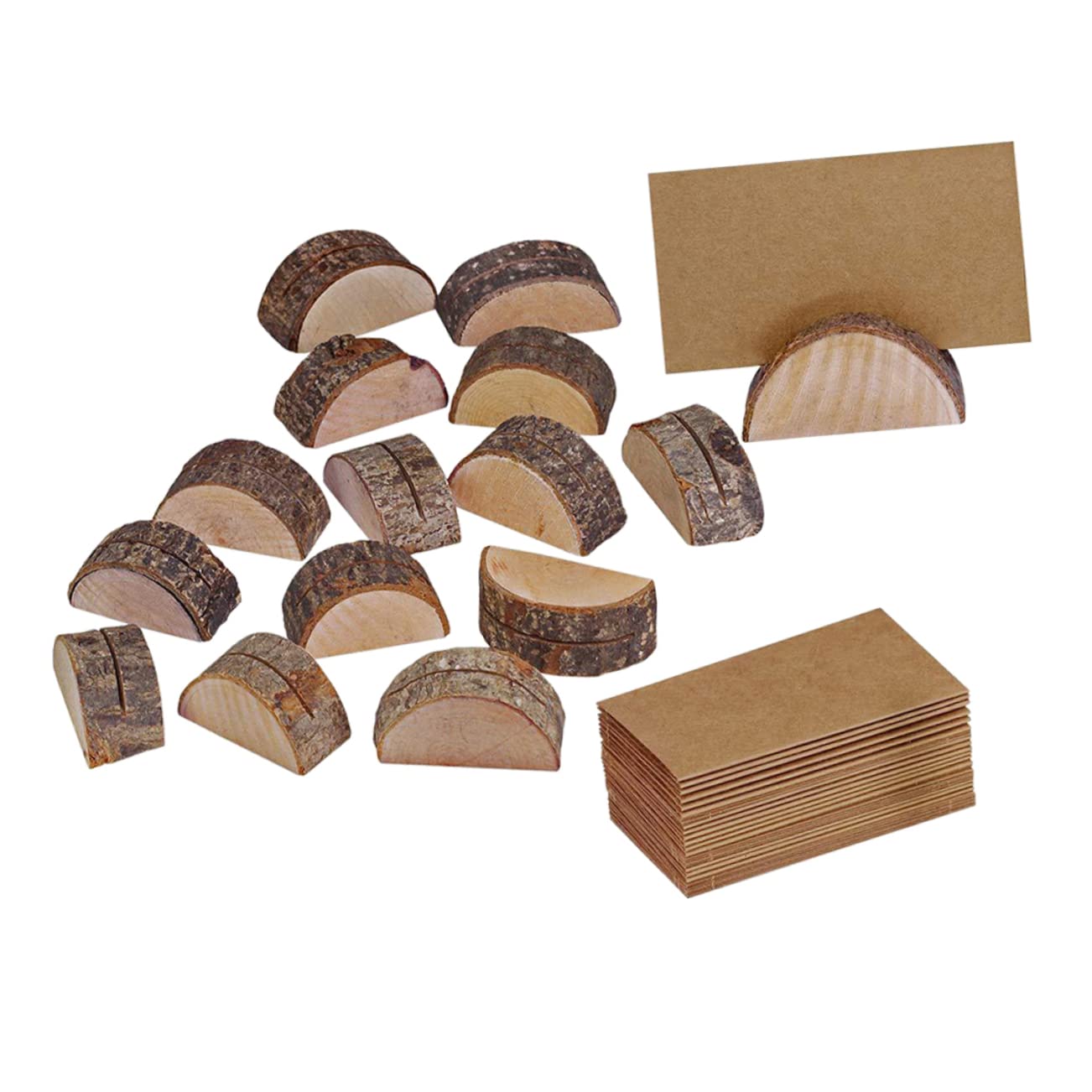 Alipis 1Set Decorative Table Sign Retro Desk Signs with Writable Cards Compact Picture Holders for Wedding Table Decor Daily Use Table Sign for Home Events