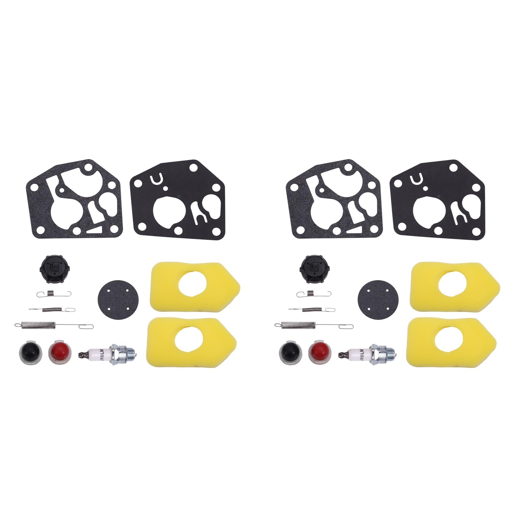 Kit filtre à air 698369 et membrane 495770 pour moteur de tondeuse