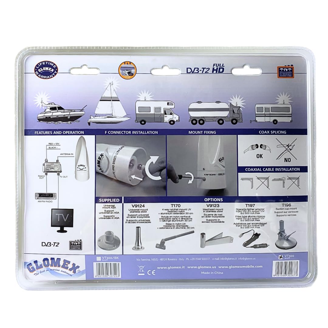 AVIOR - TV-FM - 24,5DB 100X210MM