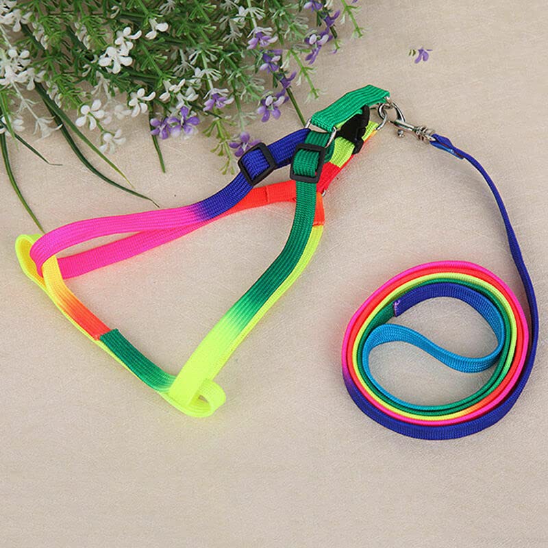 ROYALE CAT Colourful Adjustable Nylon Puppy Leash Harness 1 Set (B0B1Q3F5DT) Amazon Price History, Amazon Price Tracker