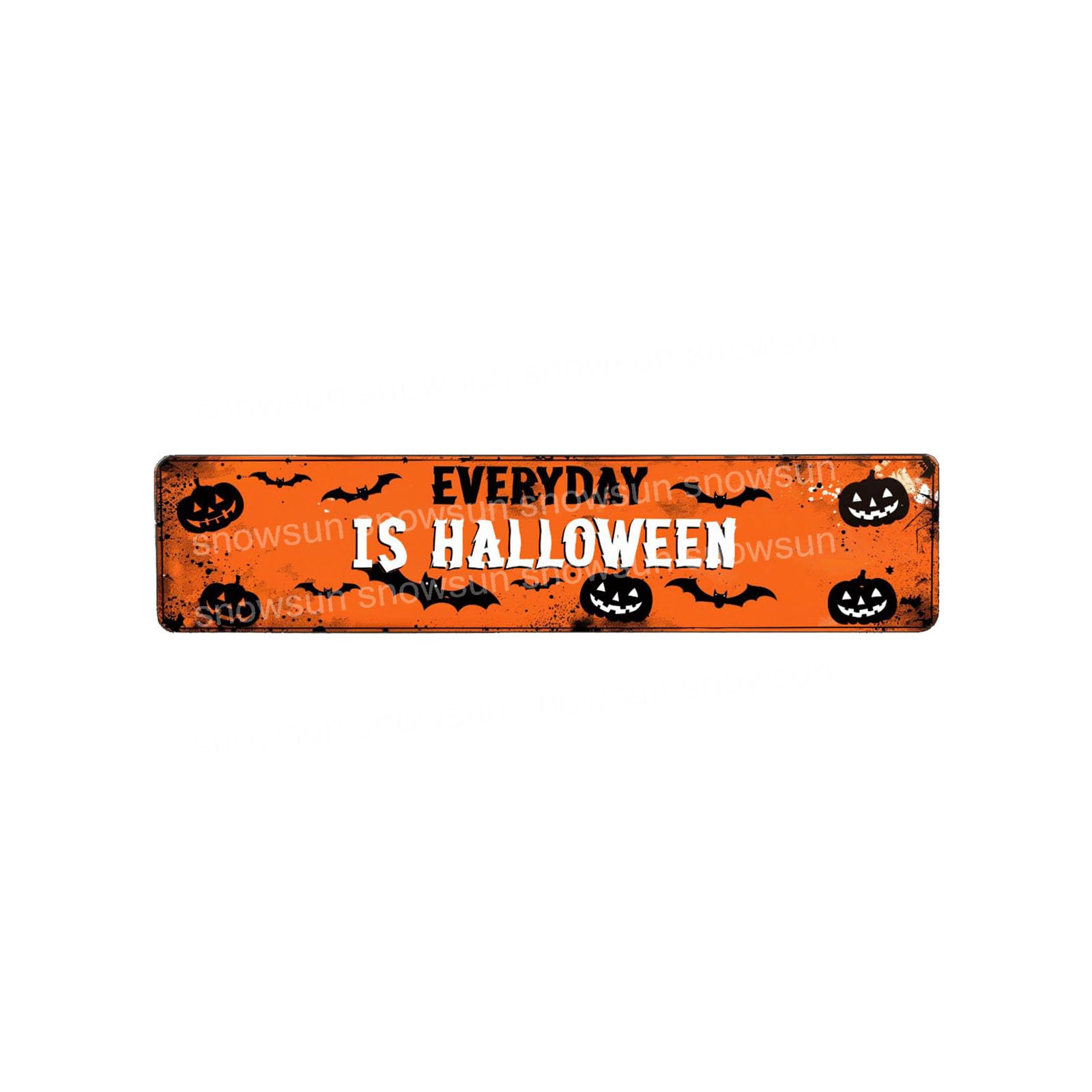 Everyday Is Halloween Vintage Signs Halloween Sign For Home Bar Office Outdoor Garden Wall Decor 4x16 Inch
