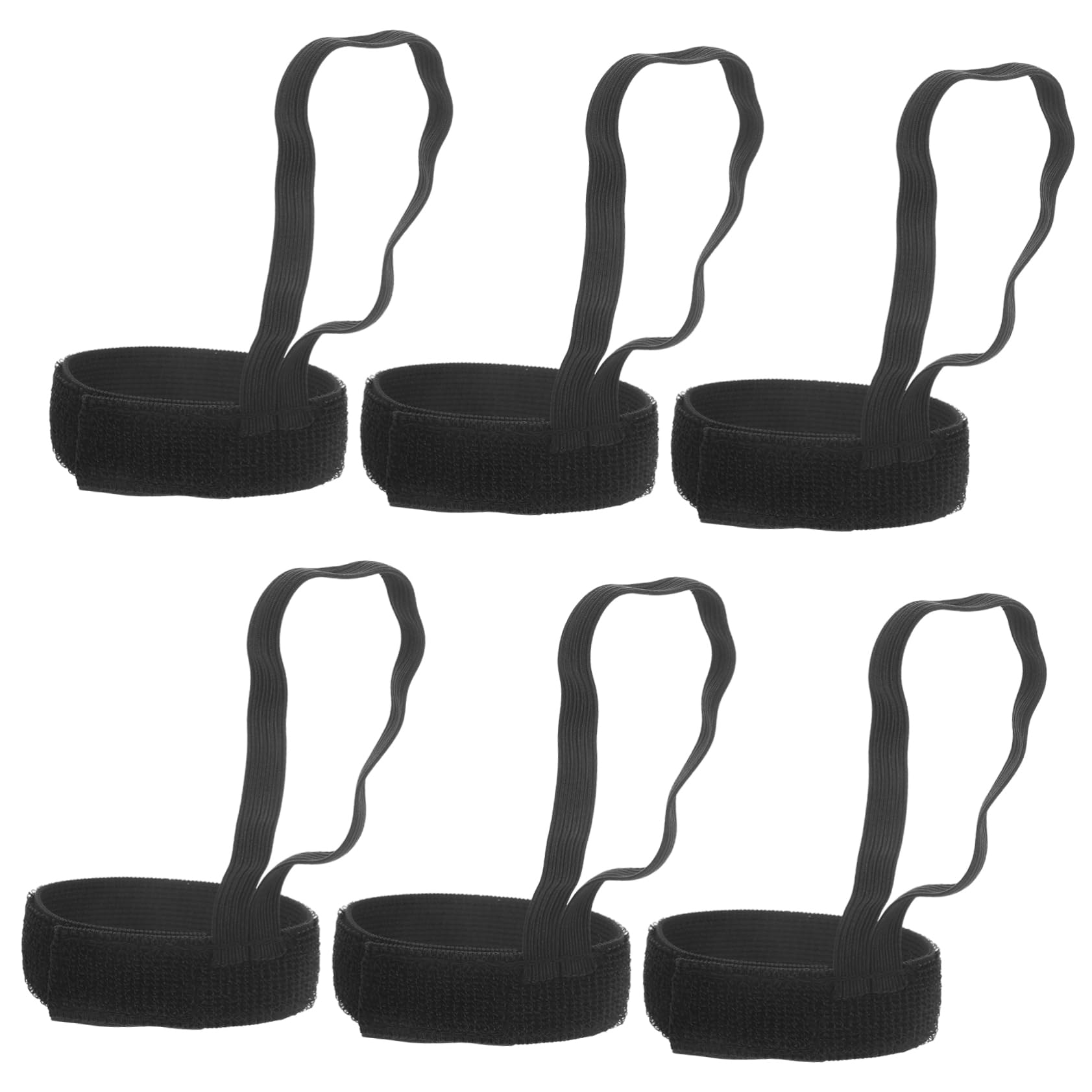 GAROZATION Essential Football Referee Accessory 6pcs Indicator Wristband Soccer Match Gear Comfortable Design