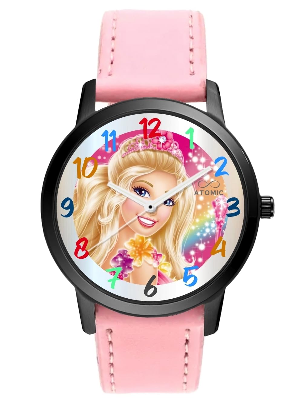 Atomic Elegant Barbie (Pink) (Kids Series) Analog Watch - for Girls Barbie Watch | with Trending Pink Strap & Elegant Design (B0CCNCPZ9Q) Amazon Price History, Amazon Price Tracker