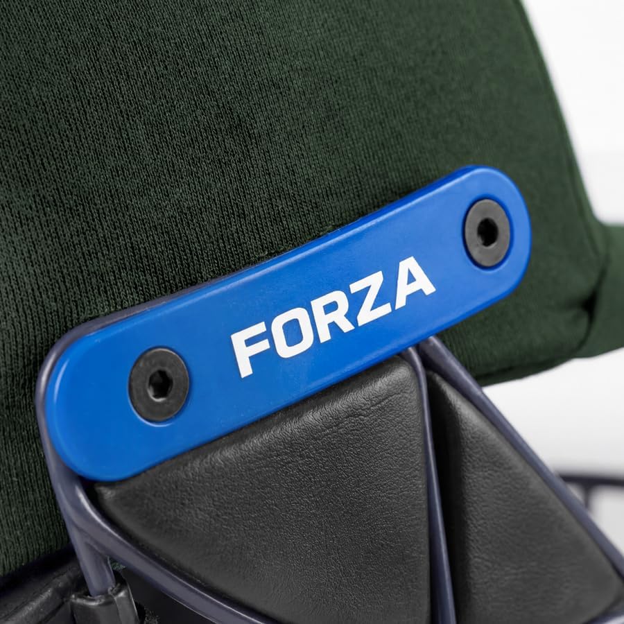 FORZA Pro STL Cricket Helmet - Proffesional Grade Cricket Helmet for Junior, Youth & Senior Players | 3 Sizes | Adjustable Cricket Helmets | 4 Color Options