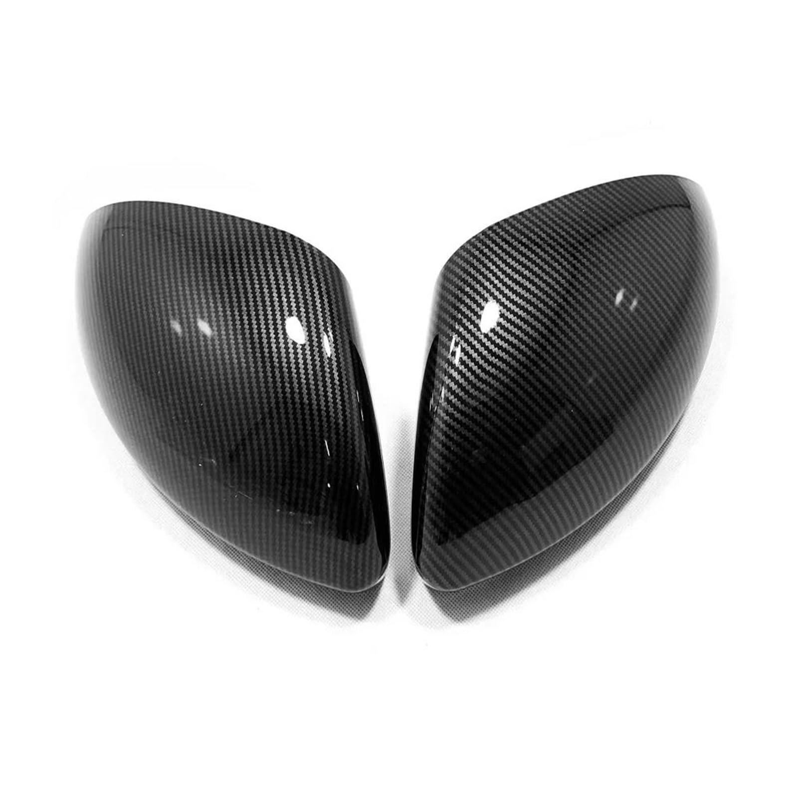 Door Mirror Covers for Nissan for Note E13 2022 2023 ABS Carbon Black Door Side Wing Rearview Mirror Cover Trim Protection Exterior Sticker(ABS Carbon Fiber)