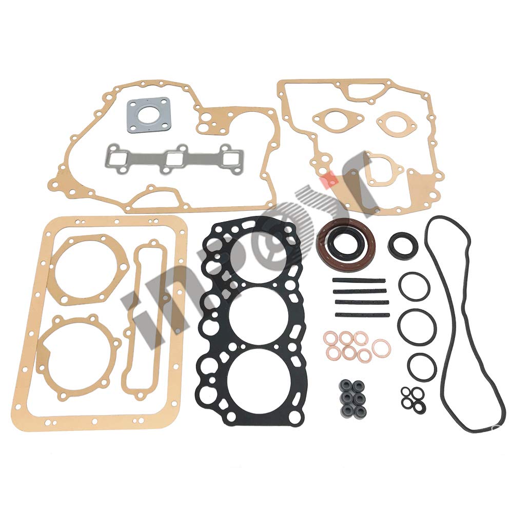 L3E Kit joint de culasse pour chargeur de tracteur à joint complet et générateur pour moteur diesel Mitsubishi l3e