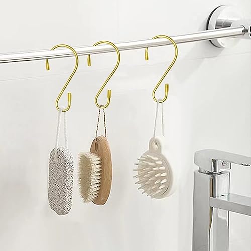 Miniatura 4 de Paquete de 30 ganchos en S para colgar, ganchos en forma de S de acero inoxidable de 3.15 pulgadas, ganchos en S resistentes para colgar ollas y