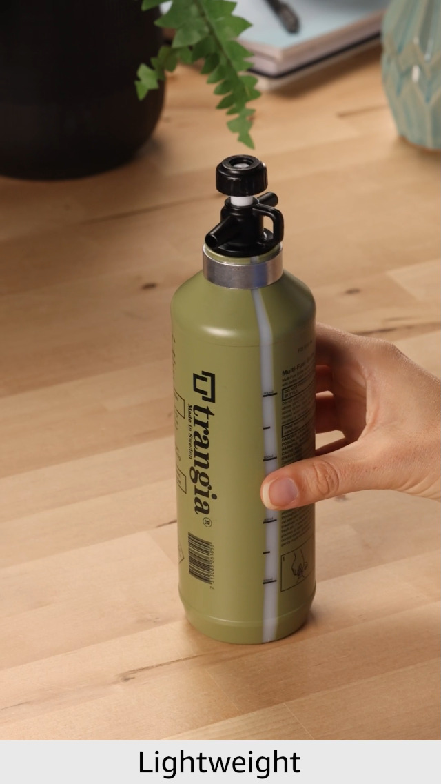 Trangia Fuel Storage Bottle, Green, 0.5L,TR-506105 : Amazon
