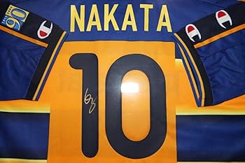 中田英寿 直筆サイン入りユニフォーム ！！！ 中田英寿 直筆サイン フォト サッカー日本代表 ユニフォーム