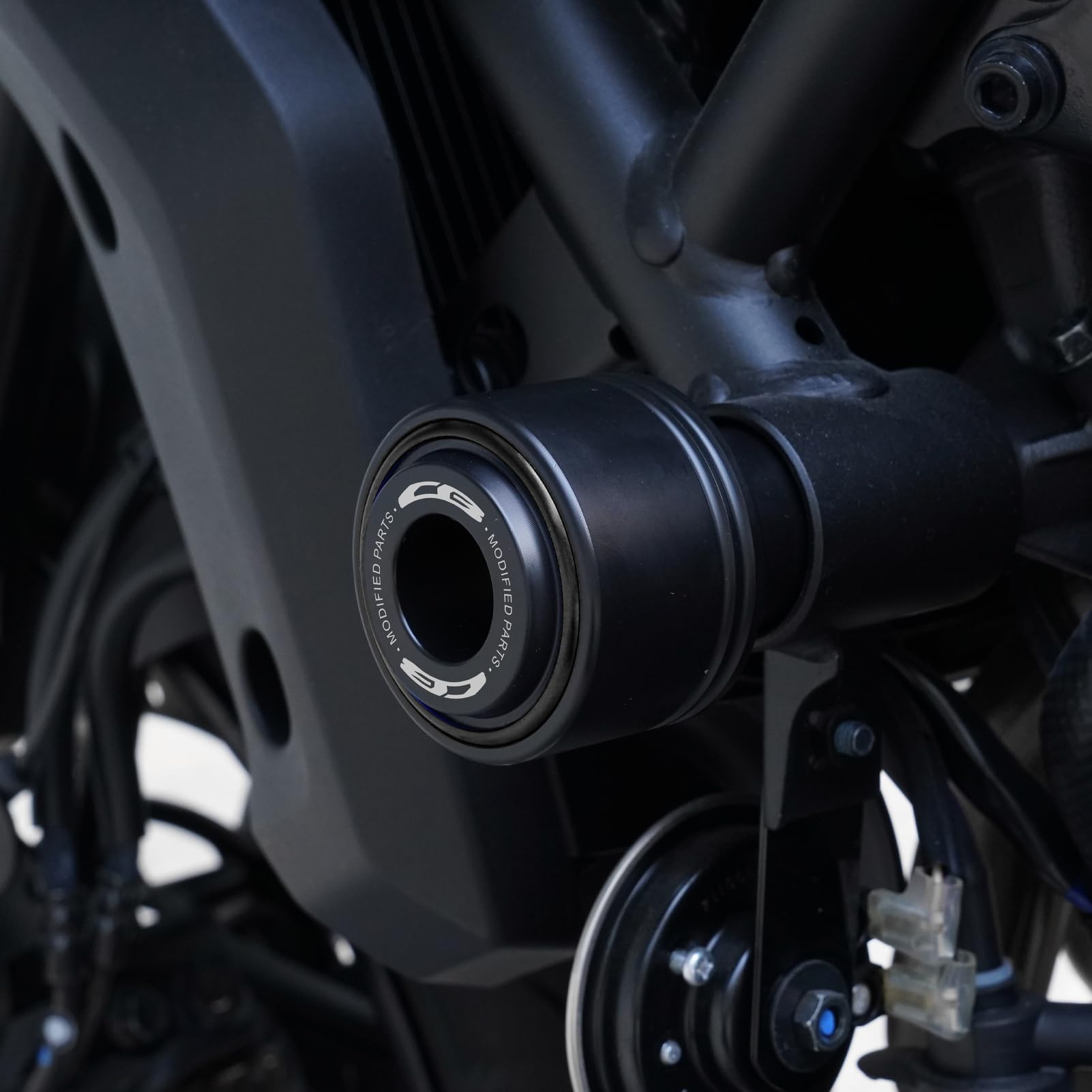 Für Honda CB650R CB 650R CB 650 R 2019-2024 2025 2026 Zubehör Motorrad Rahmen Schieber Sturzschutzpad Crash-Protektor (Schwarz)