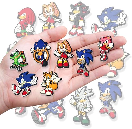 Miniatura 2 de ANLANESHOP Dibujos animados zapatos encantos de decoración de zapatos de videojuegos encantos película PVC zapato encanto para zapatos