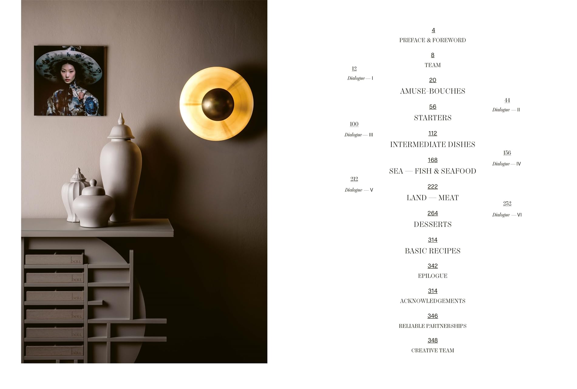 Paris -Tokyo: Sharing the culinary DNA. Christian Bau's Michelin-starred cuisine. Over 60 dishes – 12 signature dishes. High-quality equipment