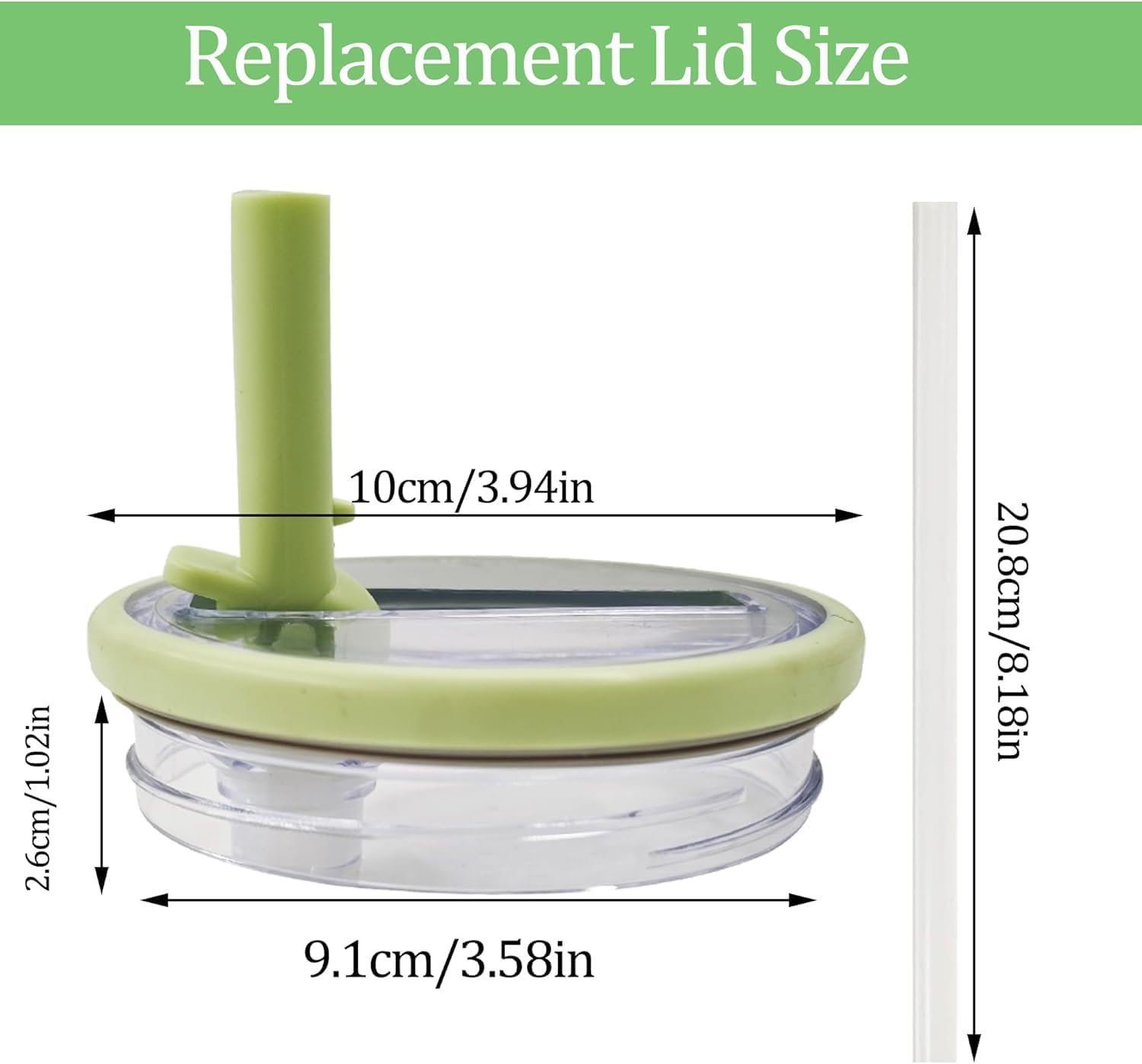 Stanley Cup Couvercle Anti Fuite ANTAND Lot De 2 Couvercles à Rabat Avec Paille De Rechange Pour Tasse Stanley De 1,2 L, Anti-déversement, Anti-déversement, Réutilisables Pour Stanley Quencher