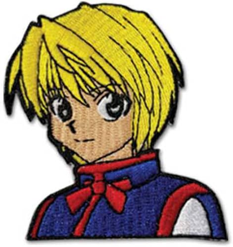 Great Eastern Entertainment Hunter X Hunter - Parche bordado Kurapika, personalizado, 3 pulgadas