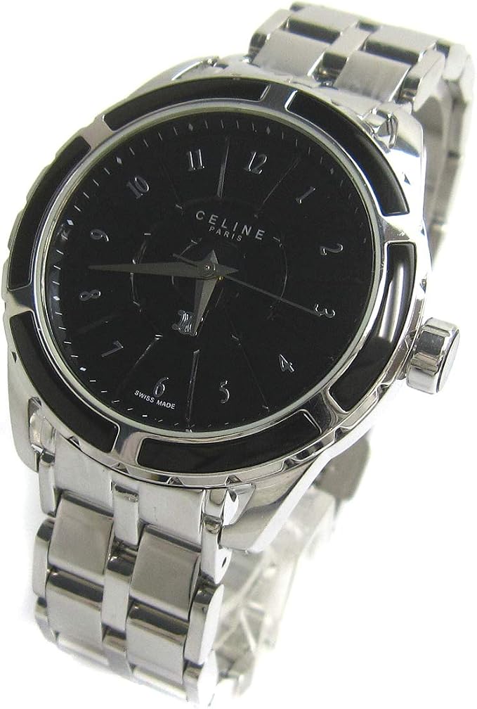 セリーヌ Celine 腕時計 ラ ヴェニュー セラミック コンビ Watch メンズ 中古 メンズ腕時計 腕時計 通販 Amazon