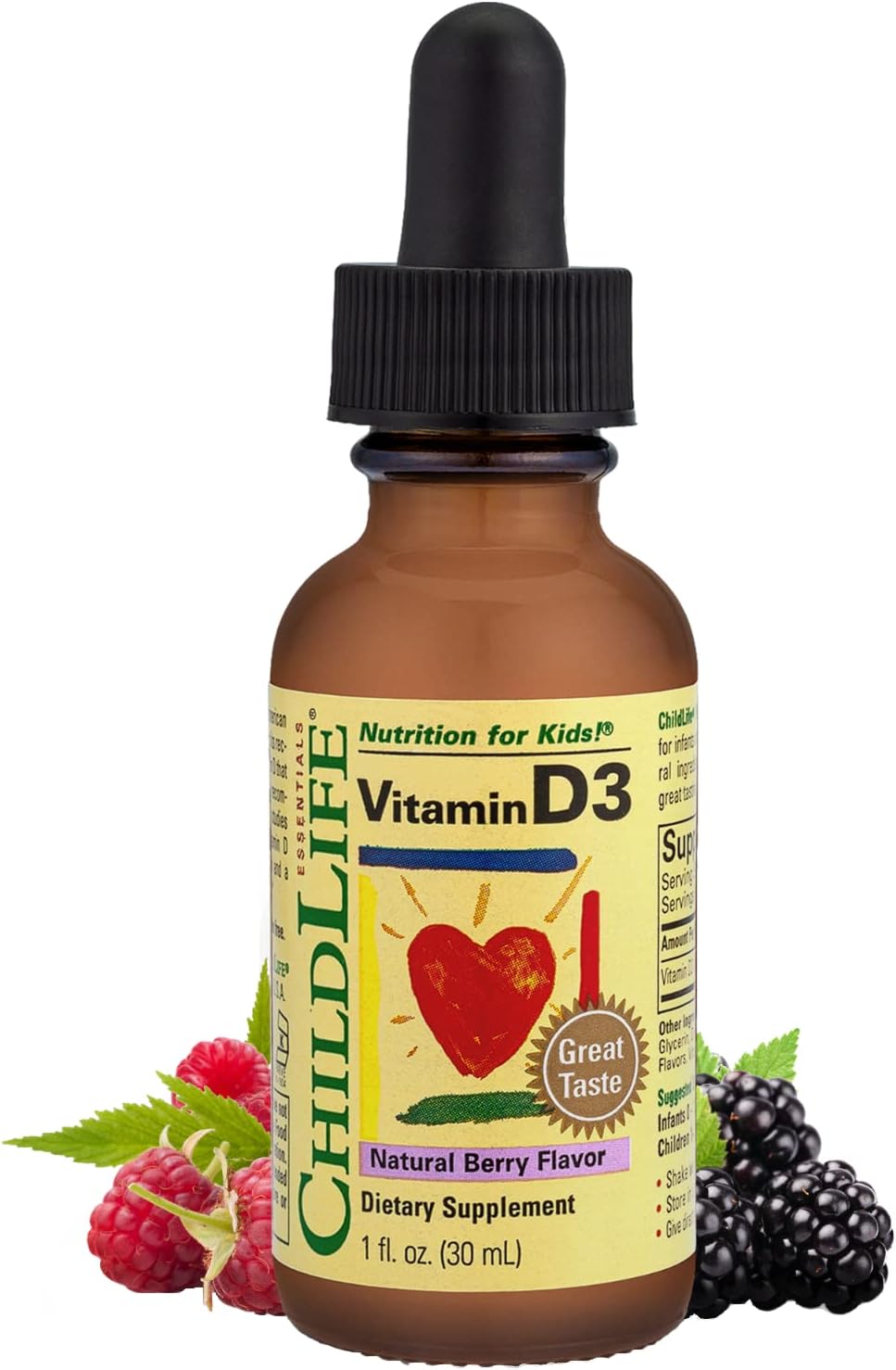 ChildLife Essentials Vitamin D3 Vitamin D Drops for Kids