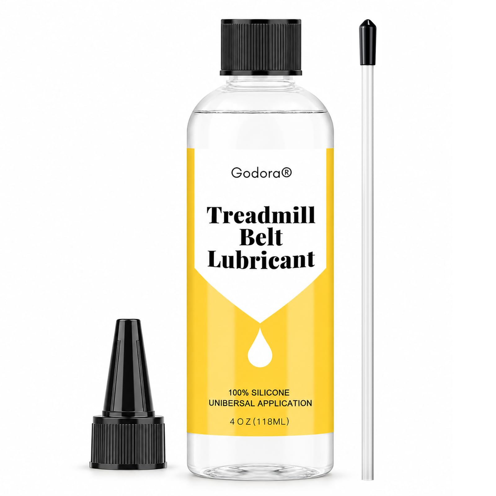 Treadmill Lubricant for Belt, 100% Silicone Oil, 4 oz