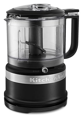KitchenAid 3.5 Cup Food Chopper KFC3516BM, Matte Black