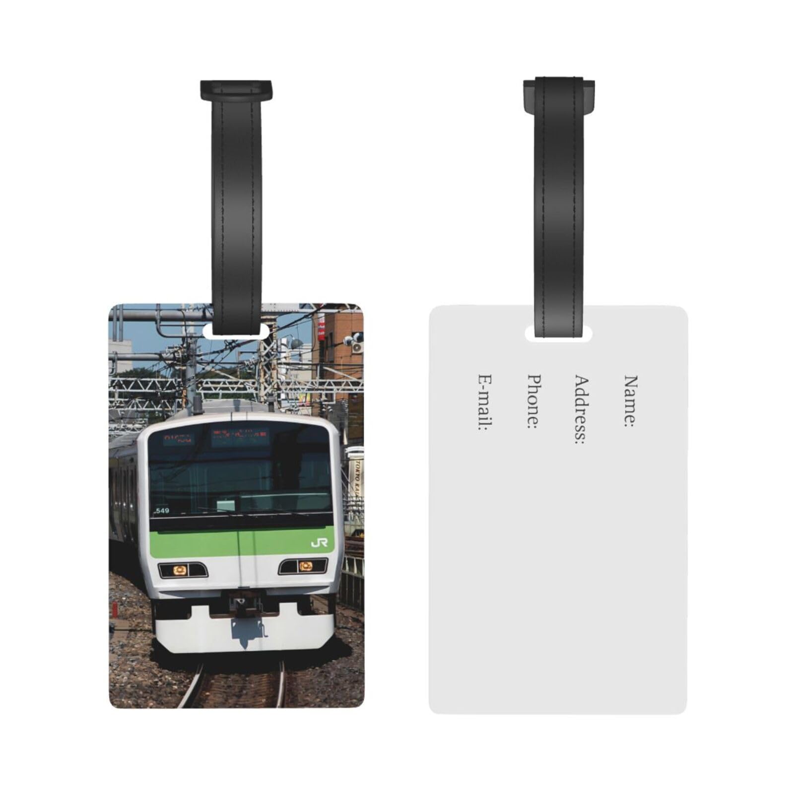 Amazon.co.jp: 荷物 紛失防止 スーツケースタグ 日本電車 電車柄