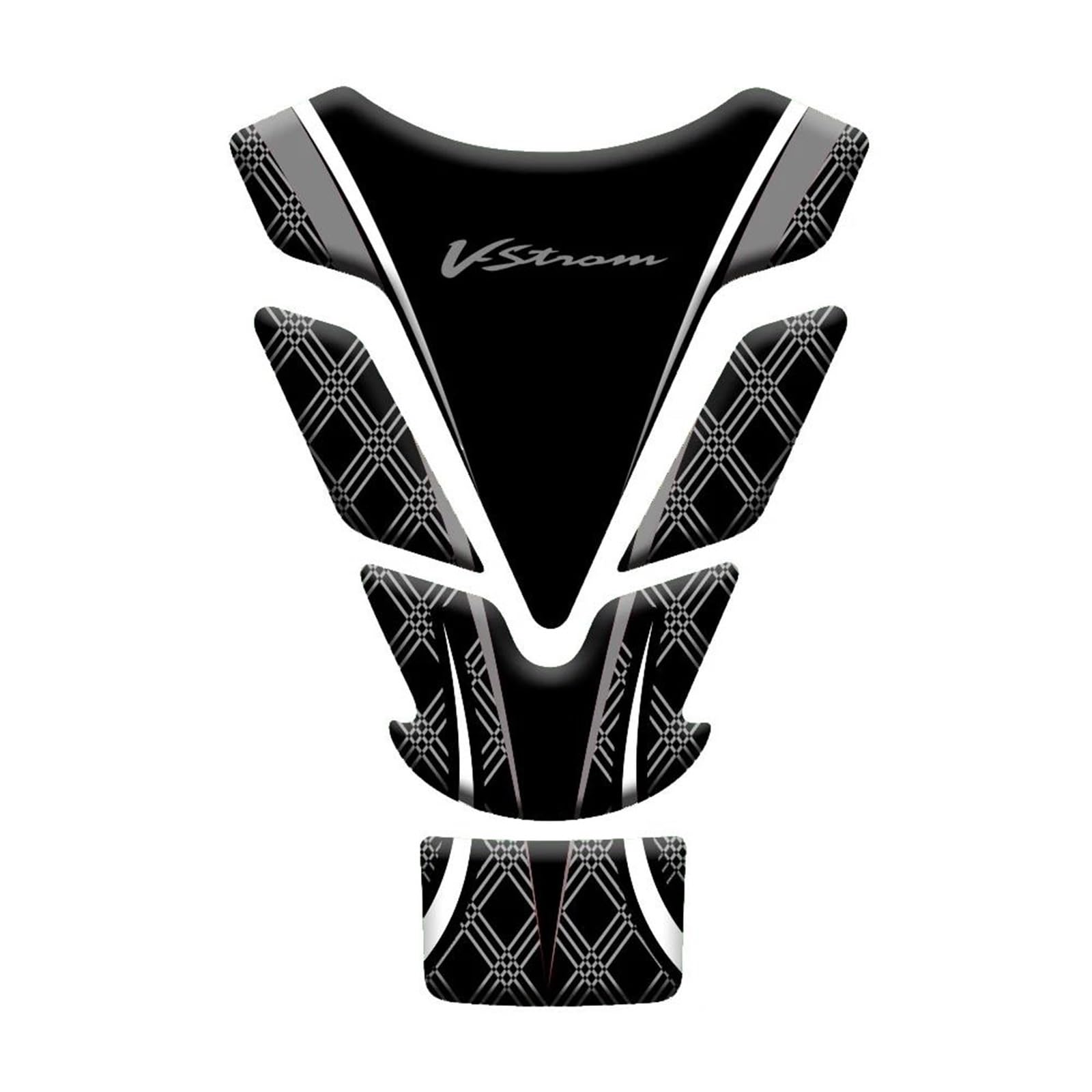 Gas Fuel Tank Pads Motorcyclev Fuel Tank Sticker for Suzuki V-Strom 650 DL650 V-strom650 DL VStrom Gas Protector Pad Fish Bone Decal Motorbike Protection Stickers(Color 3)