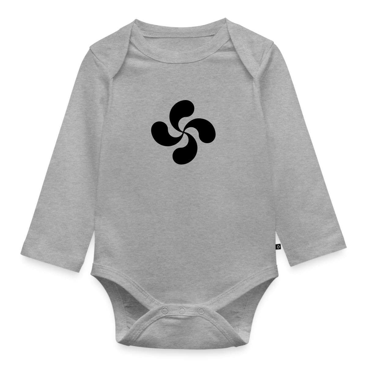Cadeau Euskadi idéal avec ce body manches longues bébé bio unique