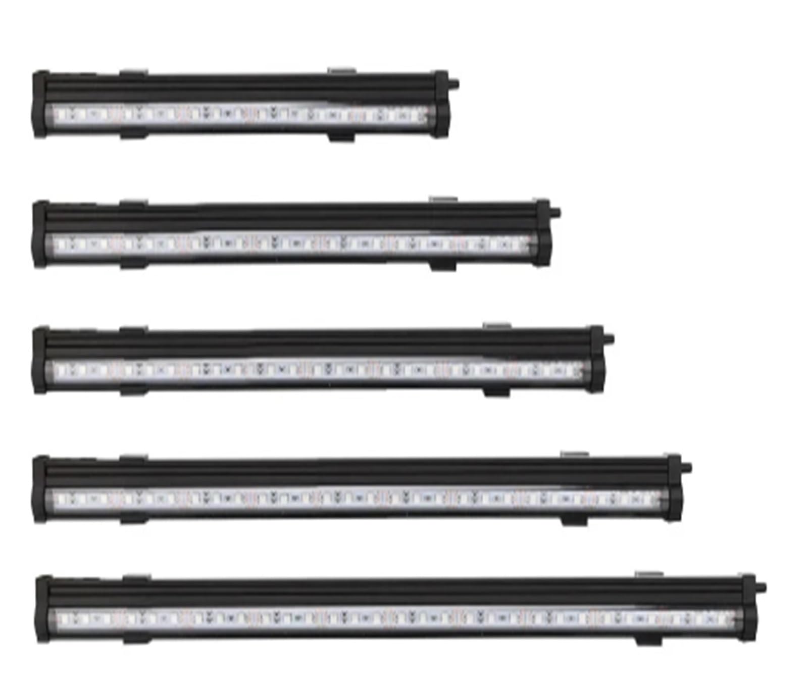 Lámpara de Burbujas de Aire LED de luz de Control Remoto de Acuario de 90-260 V 20-58 cm(SZD-A20RM,UK Plug)