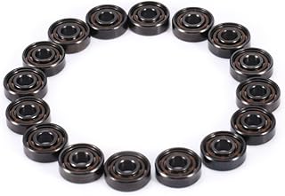 12 * 9 * 2 Ceramic Skate Quad Roller Skates Bea Ceramic 16pcs Set Inline Roller Skate High Speed 608 Bea Single Side Ceramic Balls Bagima