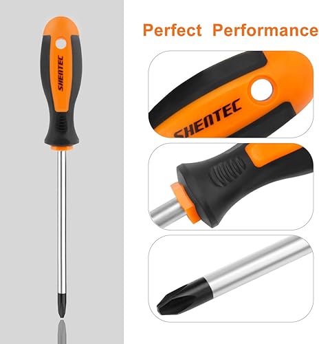 Miniatura 6 de Juego de destornilladores magnéticos Shentec de 26 piezas, juego de destornilladores profesionales que incluye destornilladores de precisión