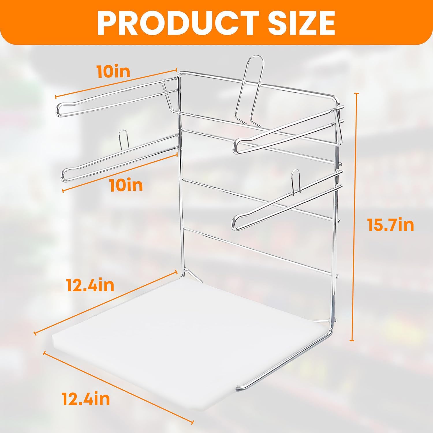 Pastic Rack Sack Snapklik.com : Bag Holder Stand For Plastic Bags 15.7”Wx12.4”Dx12.4”H ...
