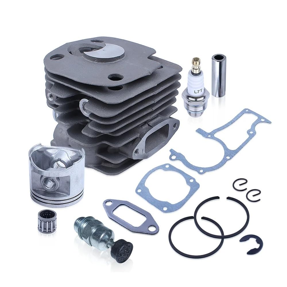 Conjunto de Cilindro de pistón Apto for Jonsered CS 2171 2163 2165 2063 2065 2071 for Motosierra Convient pour 362 365 371 371XP 372 372XP 503939372