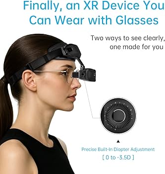 その他 GOOVIS Art Amazon.co.jp: GOOVIS ART 4K VRヘッドセット 軽量コンパクト 近視対応